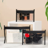 PVC Transparent Makeup Bag Women Cosmetic Bags Toiletry Wash Bag Travel Cosmetic Organizer Kids Coin Purse Coin Pouch Card Bag