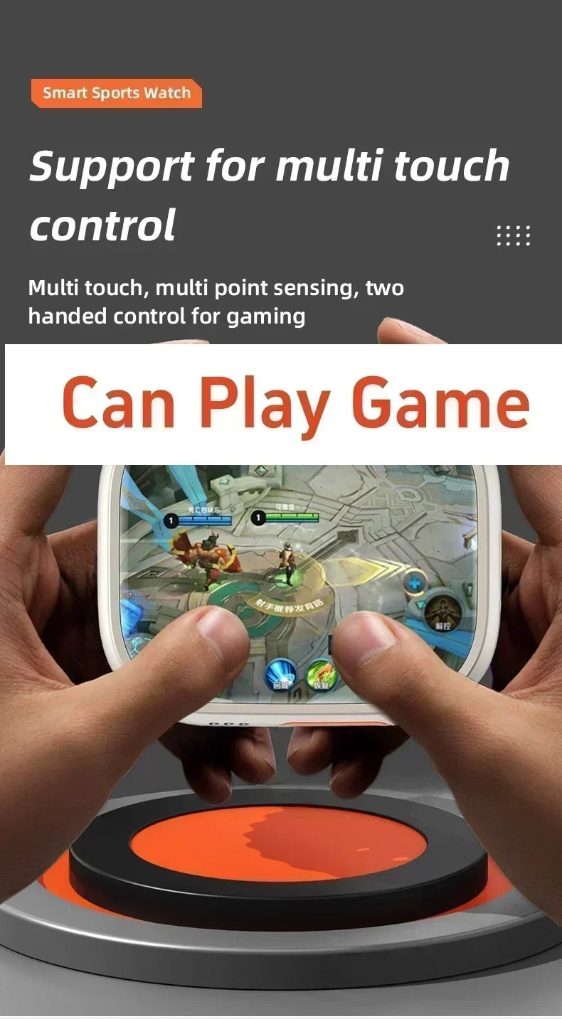 CDS9 5G Smartwatch: Android Smartwatch | 2.2" AMOLED HD | 180° Rotating Camera | 4G & GPS