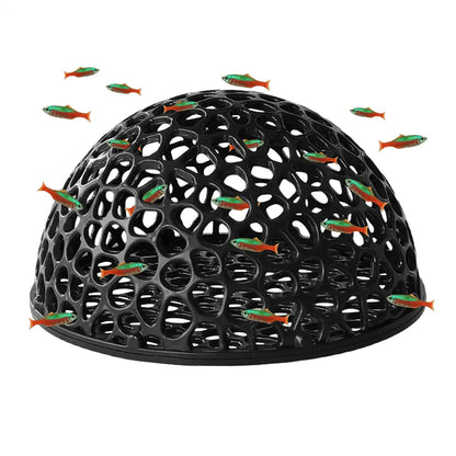 Aquarium shrimp house Cave Mini Porous Betta House Fish Hiding Spots Shrimp Shelter Shrimp breeding nest for Aquatic Decor