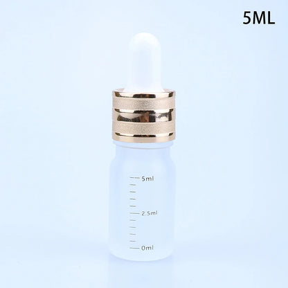 5ml-100ml Dropper Bottles With Scale Reagent Eye Drop Sanding Glass Aromatherapy Liquid Pipette Bottle Refillable Bottles Travel