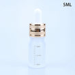 5ml-100ml Dropper Bottles With Scale Reagent Eye Drop Sanding Glass Aromatherapy Liquid Pipette Bottle Refillable Bottles Travel