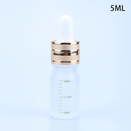 5ml-100ml Dropper Bottles With Scale Reagent Eye Drop Sanding Glass Aromatherapy Liquid Pipette Bottle Refillable Bottles Travel