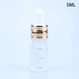 5ml-100ml Dropper Bottles With Scale Reagent Eye Drop Sanding Glass Aromatherapy Liquid Pipette Bottle Refillable Bottles Travel