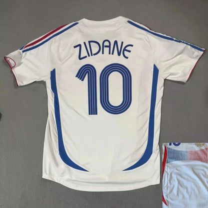 2025 New T-shirt Trendy Vintage Classic #10 ZIDANE Soccer Sports Casual Home and Away Kit Football Jersey for Adult Kids