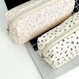 18*7*8cm Makeup Bag High-Quality Canvas Portable Storage Bag Stylish Pen Bag For Artists Portable Travel Accessories