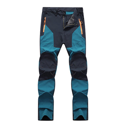 Pantalones de senderismo casuales para las 4 estaciones, pantalones de pesca abrigados para hombres, pantalones tácticos impermeables para deportes al aire libre, pantalones de trekking de montaña