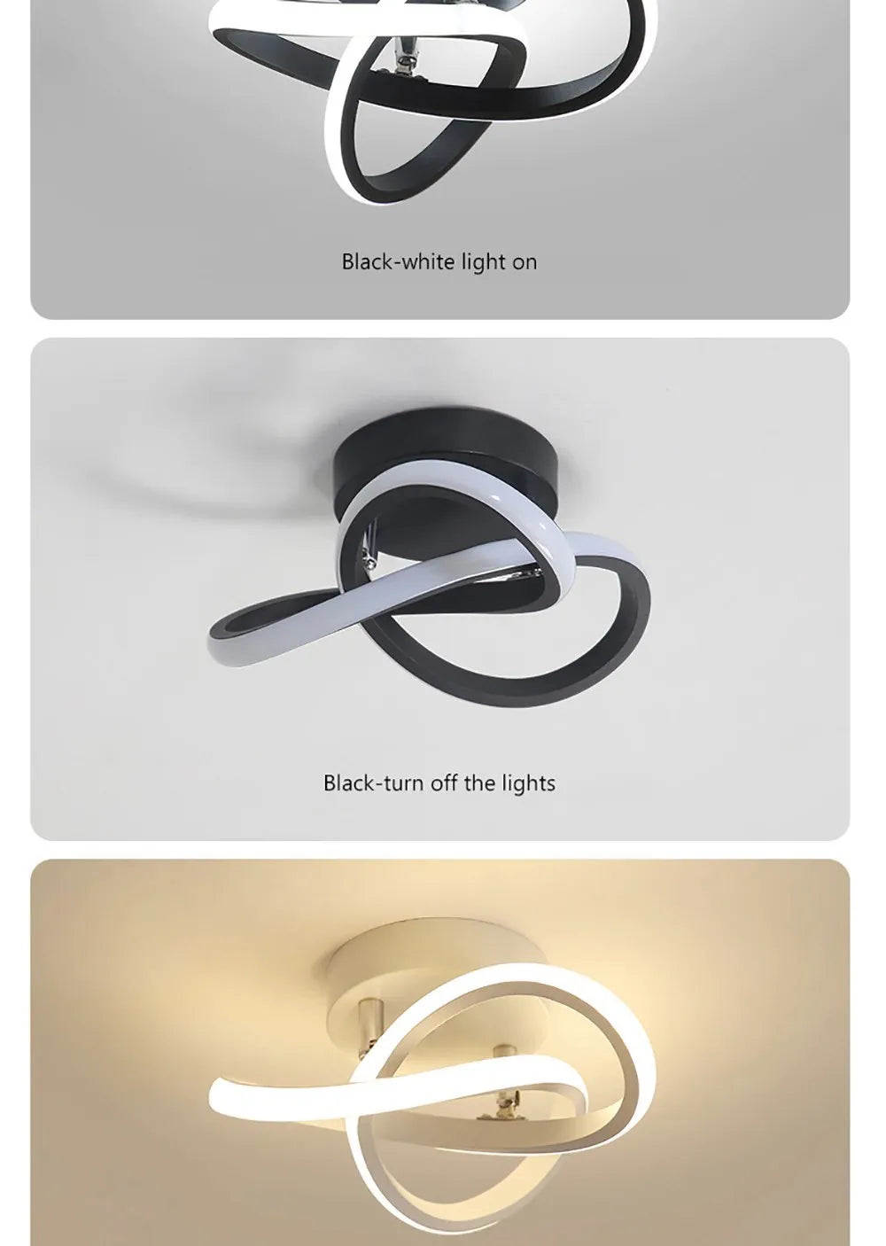 Lámparas de techo LED para pasillo, modernas y minimalistas, para sala de estar, balcón, entrada, escalera, decoración del hogar, accesorios LED brillantes.