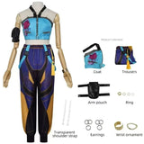 New Anime Kids Girl Roleplay Cosplay Costumes Zoey Full Costume Set for K-pop Halloween Carnival Party Suits Clothes Outfit