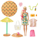 Genuine Barbie Color Reveal Foam Dolls Pet Friend with 25 Surprises Scented Bubbles Princess Doll Toys for Girls Gift