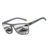 ZENOTTIC Polarized Sunglasses for Men Shades Lightweight TR90 Frame UV400 Protection Square Outdoor Travel Driving Sun Glasses