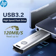 HP X796W USB3.2 Metal USB Flash Drive 256GB 128GB 64GB 32GB High Speed Sticks Creative Personality PenDrive