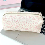 18*7*8cm Makeup Bag High-Quality Canvas Portable Storage Bag Stylish Pen Bag For Artists Portable Travel Accessories