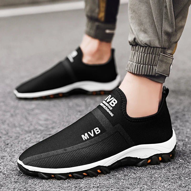 Summer Mens Casual Sport Shoes Fashion Mesh Breathable Sneakers Male Designer Tennis Shoes Man Training Walking Running Sneakers