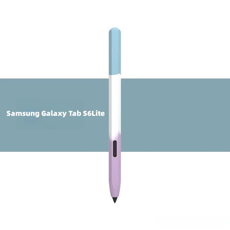 Pen Case for Samsung Galaxy Tab S10 Ultra S9 S8 S7 FE S6 Lite Tablet Stylus Protective Cover Soft Silicone Shockproof Non-slip