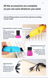 Mini USB Vacuum Cleaner Keyboard Brush Laptop Shell Cleaner Dust Brush Portable USB Vacuum Cleaner Computer Cleaning Tool