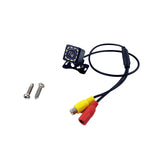 Câmera de ré automotiva à prova d'água 12V Amplo ângulo Visão noturna Estacionamento reverso CCD LED Monitor de ré universal