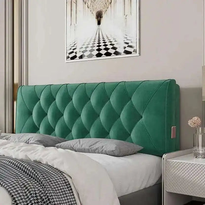 Backrest Soft Bag Bed Headboards for Hotel Headboards American Flannel Cloth Skin-Friendly Light Luxury Household Bed Headboards