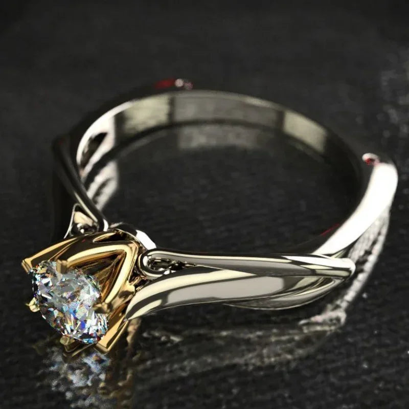 Anillo de oro puro de 18 quilates para mujer, anillos de moissanita natural con piedras preciosas, hermosa joyería para parejas, accesorios de boda, nueva tendencia 2023
