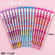 10Pcs/Lot Cute Cartoon HB Pencil With Big Eraser Kawaii Capybara Pony Pencils Student Kids Writing Pen School Stationery Gifts