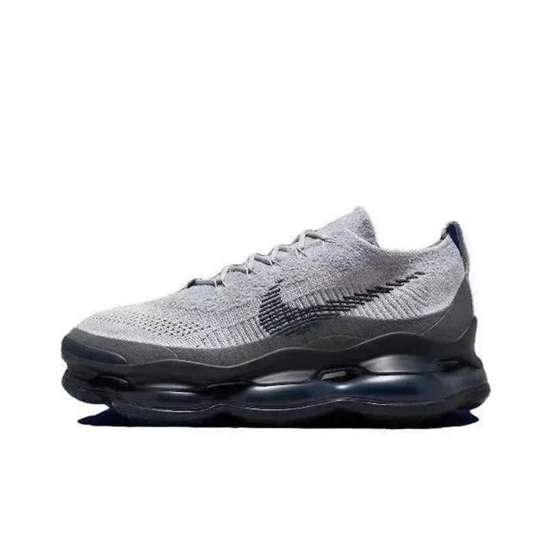 Nike Air Max Scorpion FK Low Top Casual Running Shoes Comfortable Shock Absorption Men's and Women's Black Sneakers