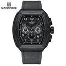 NAVIFORCE Luxury Brand Men Sports Watch Quartz 24 Hours Chronograph Waterproof Male Wristwatches Date Display Clock Reloj Hombre