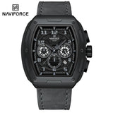 NAVIFORCE Luxury Brand Men's Sports Watch Quartz 24-Hour Chronograph Waterproof Male Wristwatches Date Display Clock Reloj Hombre