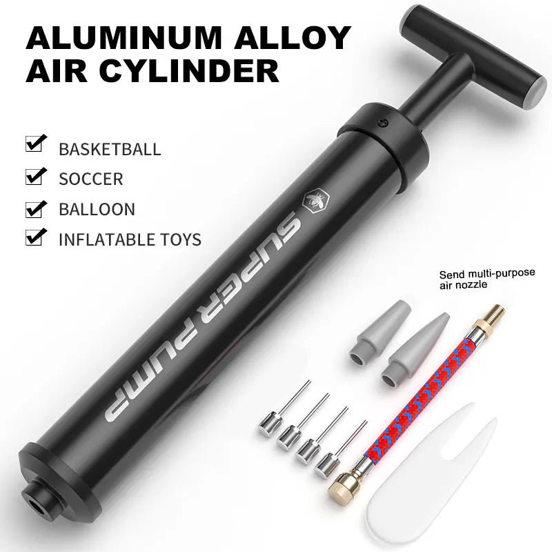 Xunting Pedal MTB Bicycle Pump MTB Bike Ball Air Pump InflatorSchrader Bicycle Pumps Compact Inflation Accessories for Swimming