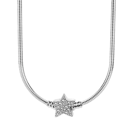 Pulsera de plata de ley 925 para hombre y mujer, adecuada para collares, accesorios elegantes, regalos boutique de alta gama, nuevo 