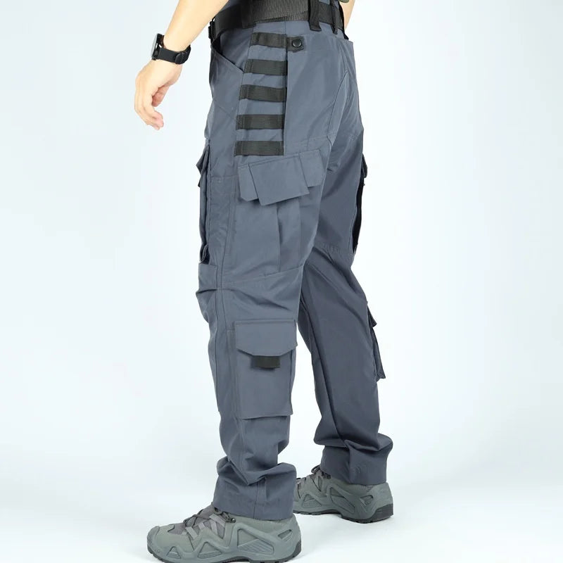 Men's Urban Ops Tactical Cargo Pants Work Casual Water Resistant Hiking Climbing Pants for Men Combat Trousers Army Combat Pants