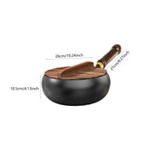 Nonstick Wok with No Coating for Gas, Boiling, Stir-Frying - Pan for Restaurant, Camping, Home, Stovetop, Induction Cooker, Cookware, Pots, Cooking