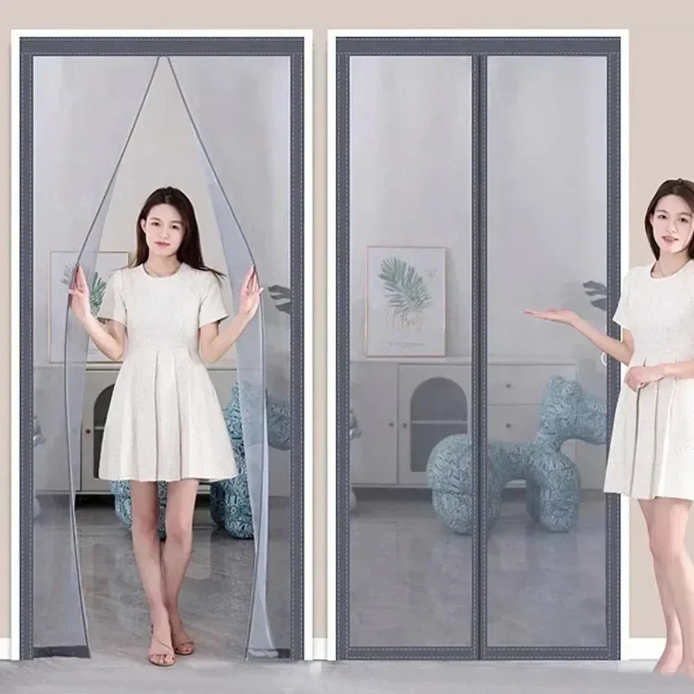 Magnetic Door Window Mosquito Net Insect Screen EcoFlow Anti Bug Curtains Home Garden Outdoor Protection Door Curtain