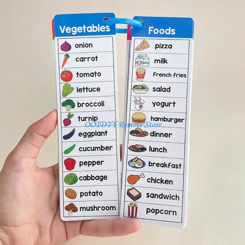 High Frequency Sight Words Double-Sided Study Cards English Words Reading Cards For English Language Learning