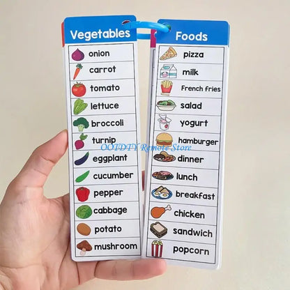 High Frequency Sight Words Double Sided Study Cards English Words Reading Cards For English Language Learning