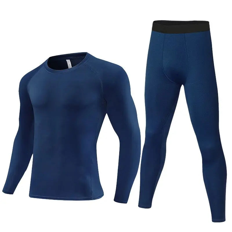 Winter Sports Suit for Kids Quick Drying Thermal Underwear Boys Compression Sportswear Basketball Football Tight Clothing