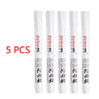 1/3/5 Pcs White Marker Pens 2.0mm Oily Waterproof White Gel Pen DIY Graffiti Sketching Markers Stationery Writing School Supplies