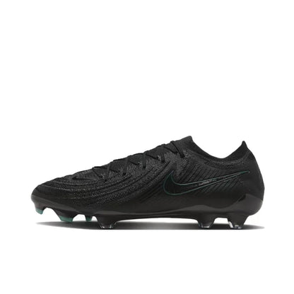 Botas de fútbol Nike Phantom GX 2 Elite FG Low-Top para hombre, cómodas y estables, con agarre y resistencia al desgaste, color negro