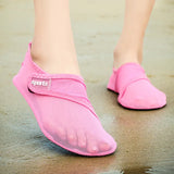 Zapatos de agua de playa de secado rápido, zapatos de natación acuáticos, zapatillas de playa, surf contra corriente, deportes ligeros, zapatillas planas unisex para agua 