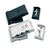 Portable Black Silver Luggage Password Lock Replacement Anti-Theft Suitcase Lock Buckle Security Tool Lock Catch Security Padlock