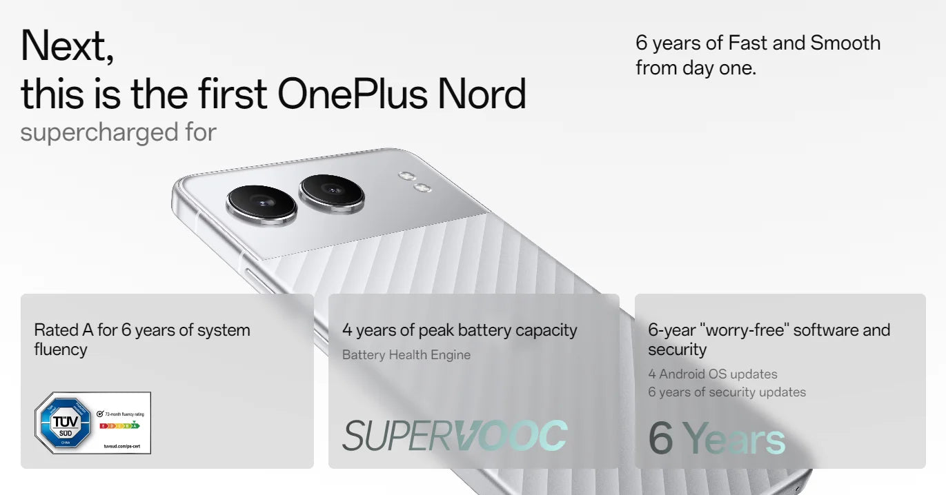 World Premiere OnePlus Nord 4 Global Version Snapdragon 7 Plus Gen 3 Sony 50MP Main Camera 5500mAh Battery 100W SUPERVOOC Charge