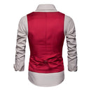 New Arrival Dress Vests For Men Slim Fit Mens Suit Vest Male Waistcoat  Casual Sleeveless Formal Business Jacket S-3XL