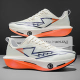Unisex Sports Running Shoes for Men Women Training Soft Rebound Shock-Absorbing Summer Outdoor Jogging Shoes for Teenagers