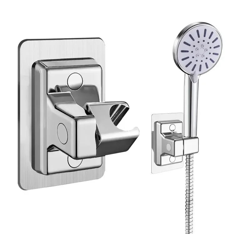 Soporte para cabezal de ducha de ABS, para montaje en pared, autoadhesivo, ajustable, giratorio, de mano, accesorios de baño