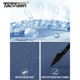 TACVASEN Waterproof Lightweight Hiking Pants Mens Ripstop Quick Dry Cargo Work Pant Outdoor Trekking Hard-wearing Trousers Male
