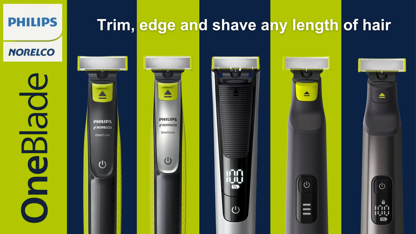 Philips Norelco OneBlade QP2520/70 Electric Trimmer and Shaver