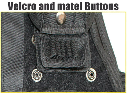 Chaleco táctico multibolsillos SWAT para caza al aire libre, entrenamiento, juego de CS, paintball, modular, guardia de seguridad