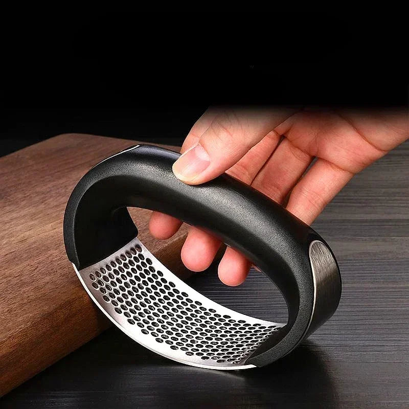 Prensa de ajo de acero inoxidable, máquina Manual para hacer ajos, cocina, multifuncional, para el hogar, triturador de ajo, herramientas para exprimir ajo