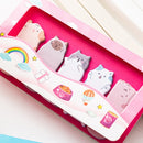 150 Sheets/set Cartoon Animals Sticky Notes Classified Indexing Stickers Bookmarks Notepads Stationery