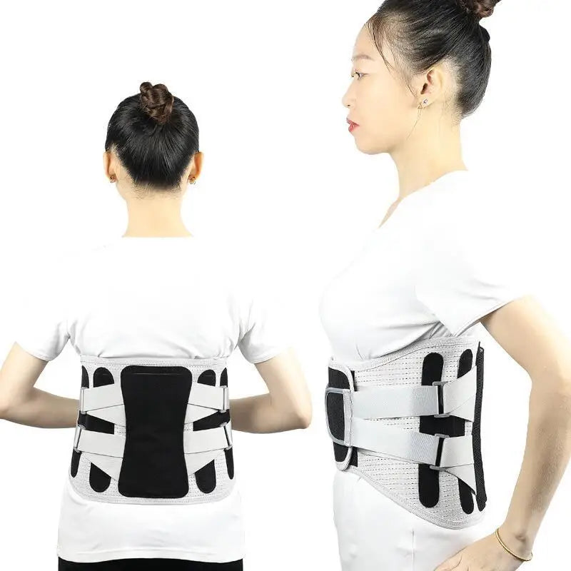 Lumbar Support Belt for Disc Herniation, Orthopedic Strain, and Pain Relief. Back Posture Corset, Spine Decompression Brace