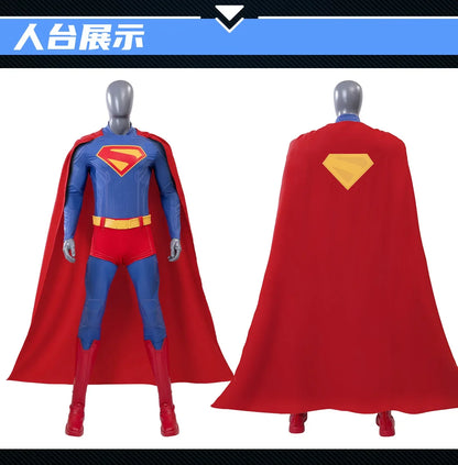 Clark Kent Cosplay Costume Uniform Halloween Carnival Party Christmas Play Role Clothes Clothing