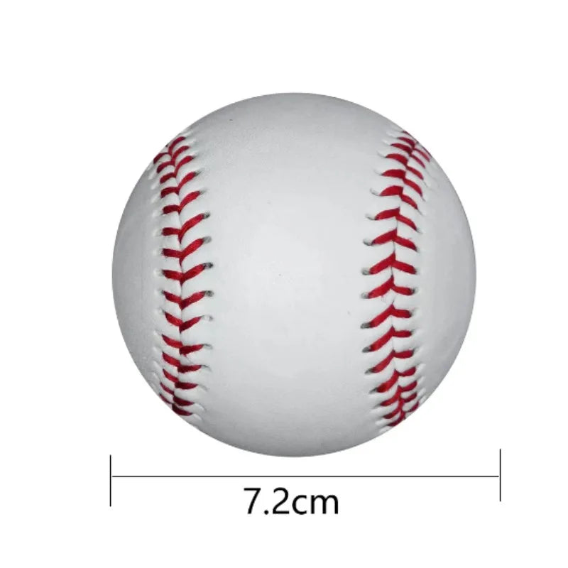 High quality 9-inch 7.2cm handmade baseball PVC upper with soft baseball softball training practice baseball sports training